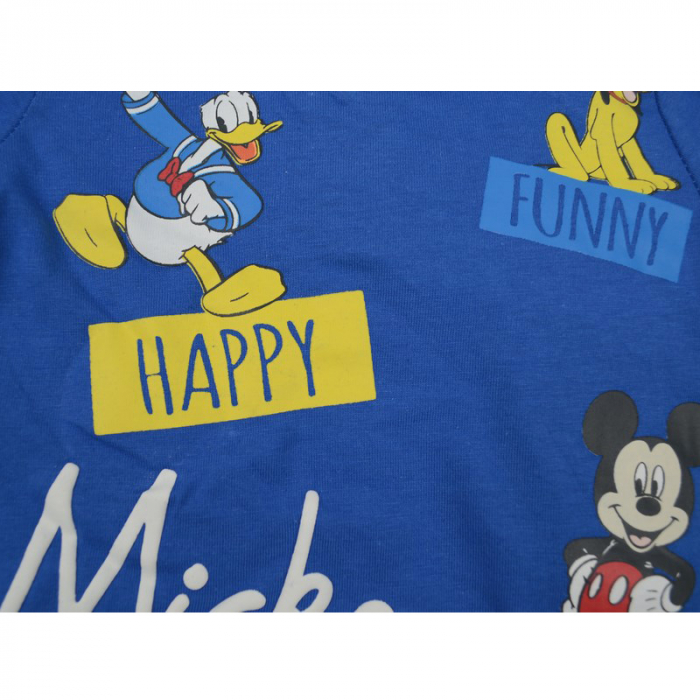 Bluza cu maneca lunga pentru baieti Sun City Mickey Mouse ET0098-92-cm, Albastru [3]