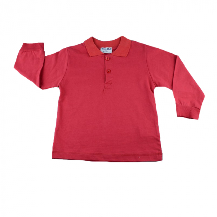 Bluza cu maneca lunga pentru baieti Wendee BU10300534RO-86, Rosu [1]