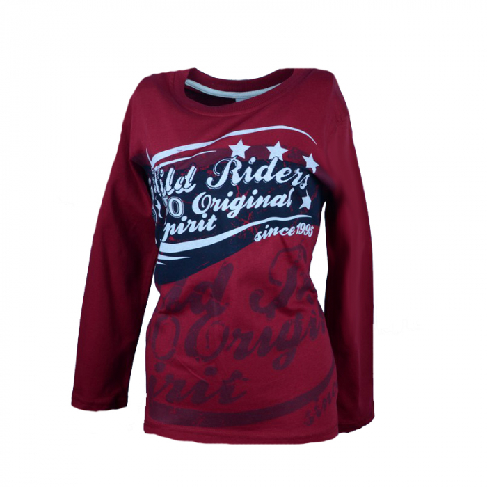 Bluza cu maneca lunga pentru baieti Wendee DS101118-1RO-110, Rosu [1]