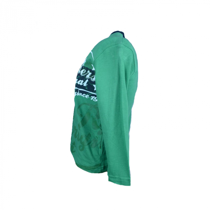 Bluza cu maneca lunga pentru baieti Wendee DS101118-1V-104, Verde [3]