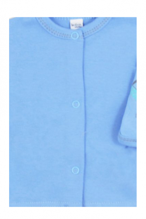 Bluza cu maneca lunga pentru baieti Zabaw Koala 3603-AL-62-cm, Albastru [3]