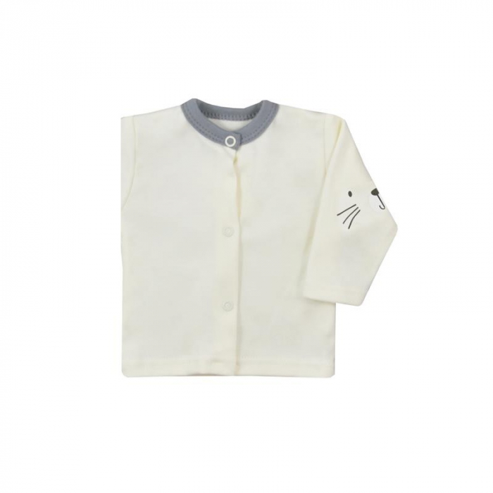 Bluza cu maneca lunga pentru copii Koala Hustawka 06-494C-62-cm, Crem [2]