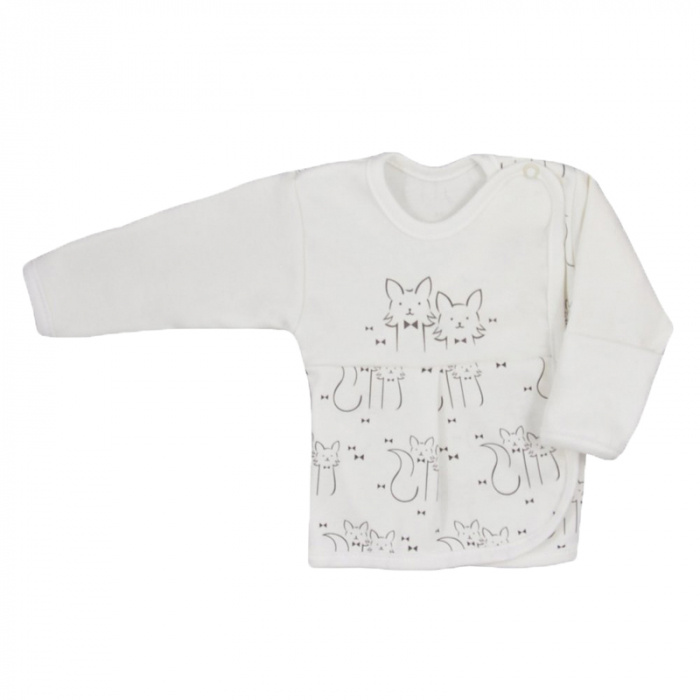 Bluza cu maneca lunga pentru copii Koala Kociaki 05-996-68-cm, Crem [1]