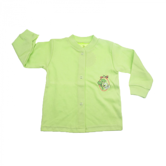 Bluza cu maneca lunga pentru copii Pifou BBP01-74-cm, Verde [1]