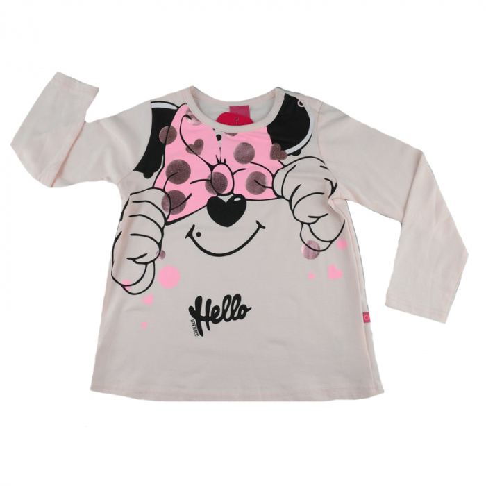 Bluza cu maneca lunga pentru fete Atut A-7020R-92, Multicolor [1]
