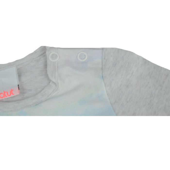 Bluza cu maneca lunga pentru fete Atut A-7026-74, Multicolor [2]