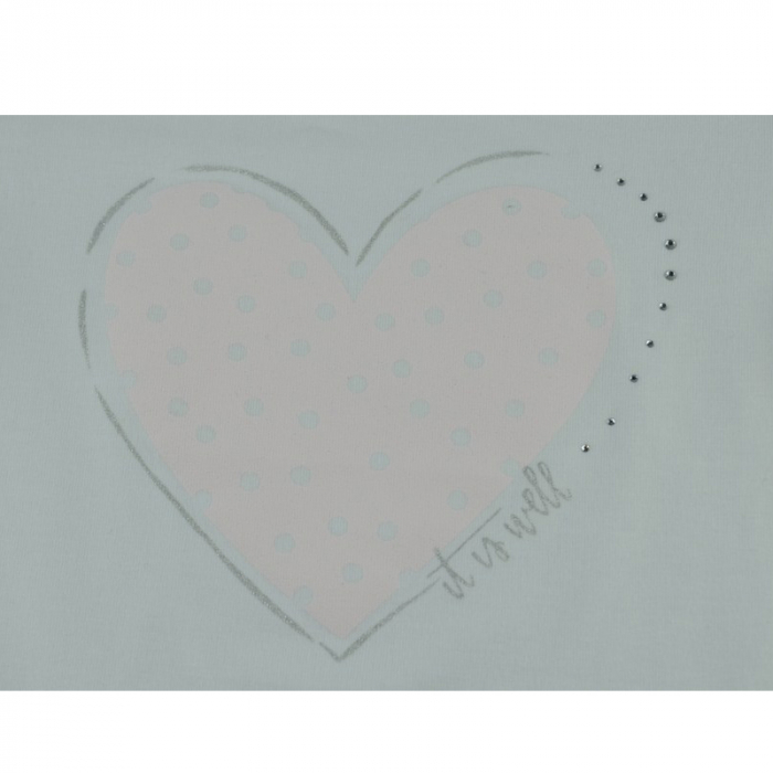 Bluza cu maneca lunga pentru fete Atut A-7254-47921-92, Alb [3]