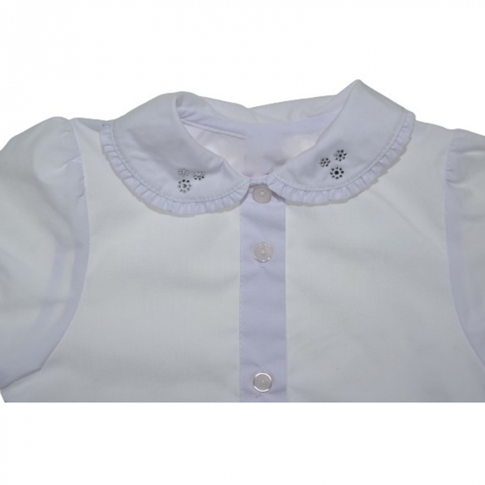Camasa eleganta pentru fete Viwa WW1711, Alb [3]