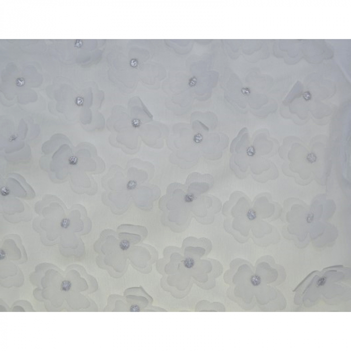 Bluza cu maneca lunga pentru fete Atut BLB1711, Alb [3]