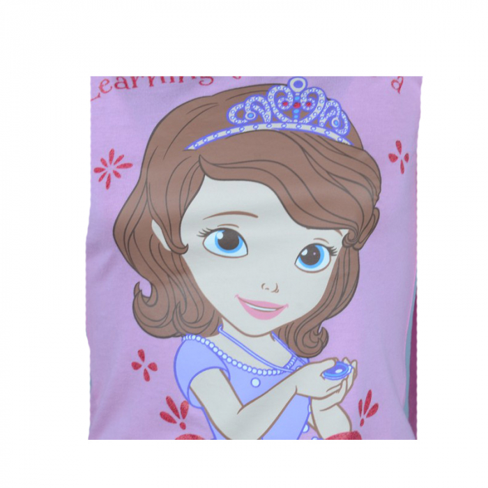 Bluza cu maneca lunga pentru fete Disney DISS-GTJL42558R-116, Roz [2]