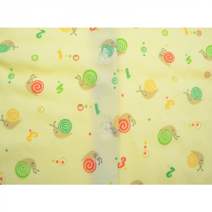 Bluza cu maneca lunga pentru fete Mini 0820g-52-cm, Galben [2]