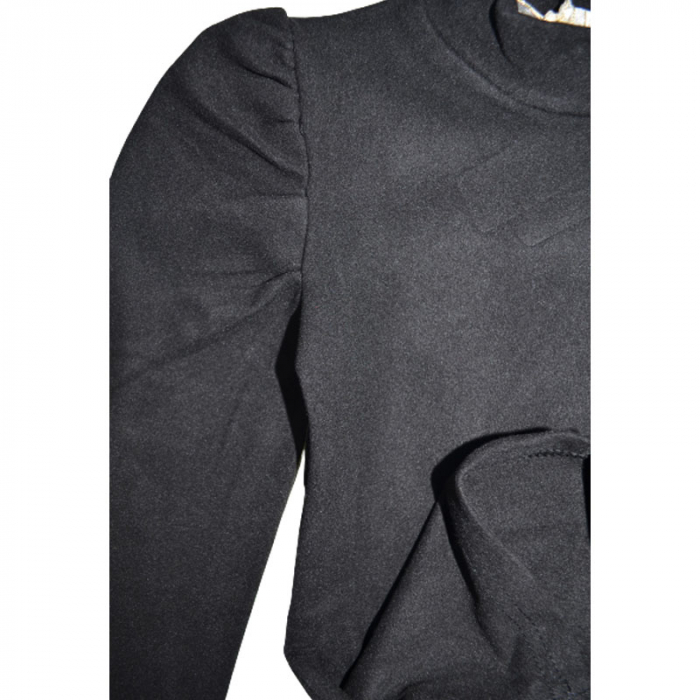 Bluza cu maneca lunga pentru fete Happy House HH635N, Negru [3]