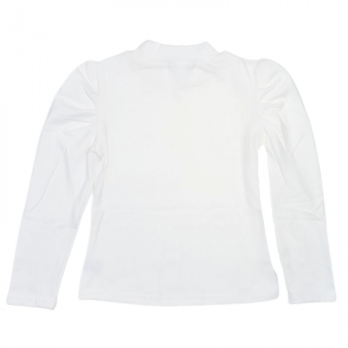 Bluza cu maneca lunga pentru fete Happy House HH635A, Alb [2]