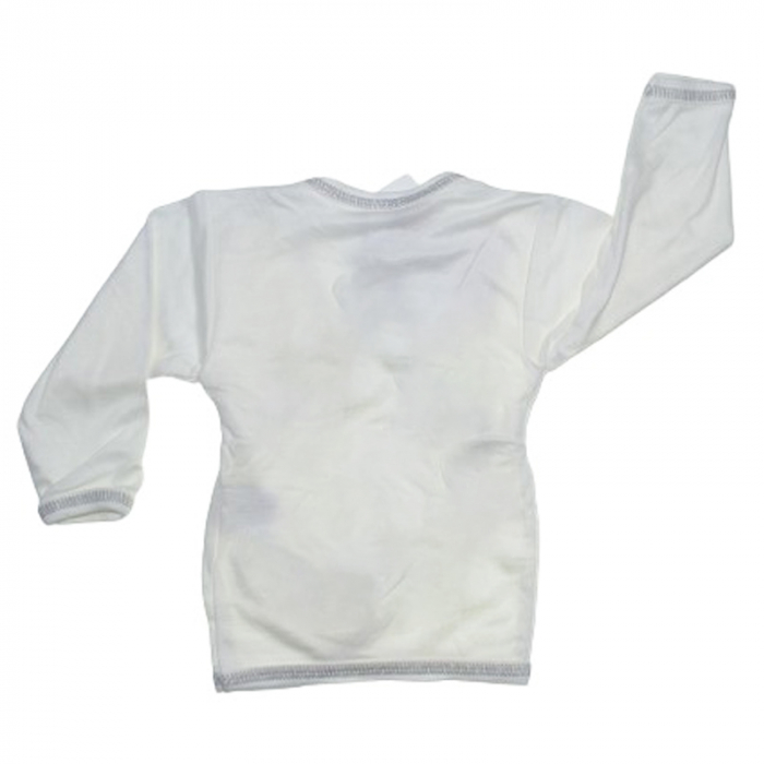 Bluza cu maneca lunga pentru copii Koala Bambus 05-942A, Alb [2]