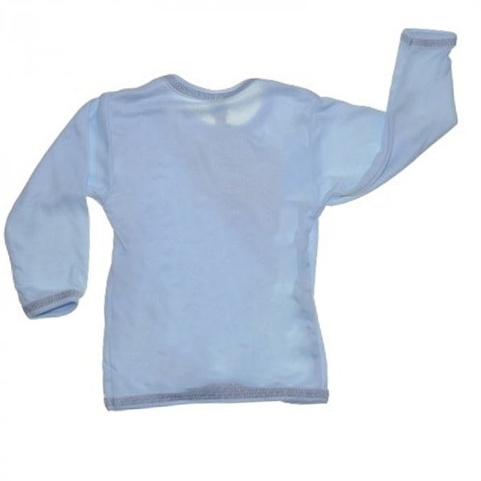 Bluza cu maneca lunga pentru baieti Koala Bambus 05-942, Albastru [2]