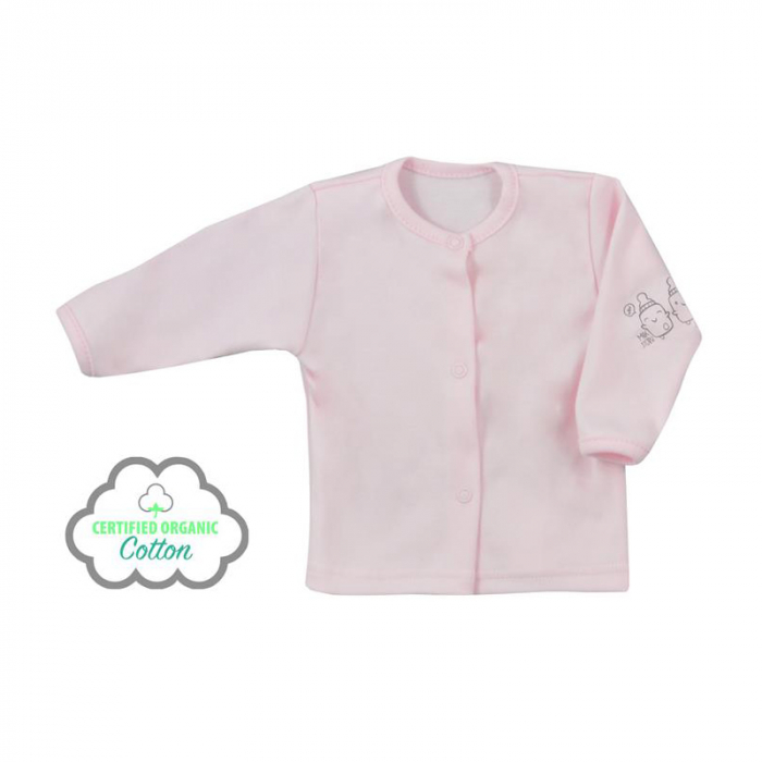Bluza cu maneca lunga pentru fete Koala Butelki Organic 06-677R-56-cm, Roz [2]