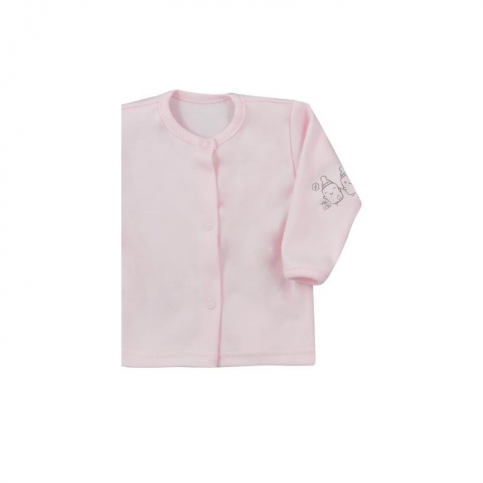 Bluza cu maneca lunga pentru fete Koala Butelki Organic 06-677R-56-cm, Roz [3]