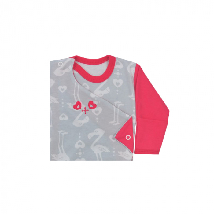 Bluza cu maneca lunga pentru fete Koala Hipster 04-942-62-cm, Fucsia [2]