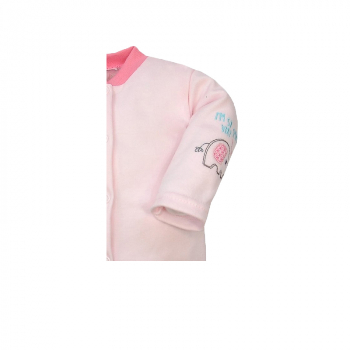 Bluza cu maneca lunga pentru fete Koala ZOO 2743R-80-cm, Roz [2]