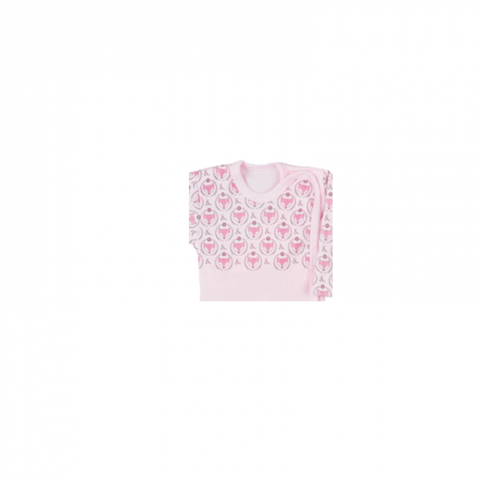 Bluza cu maneca lunga pentru fete Lisek Koala 3880-62-cm, Roz [2]