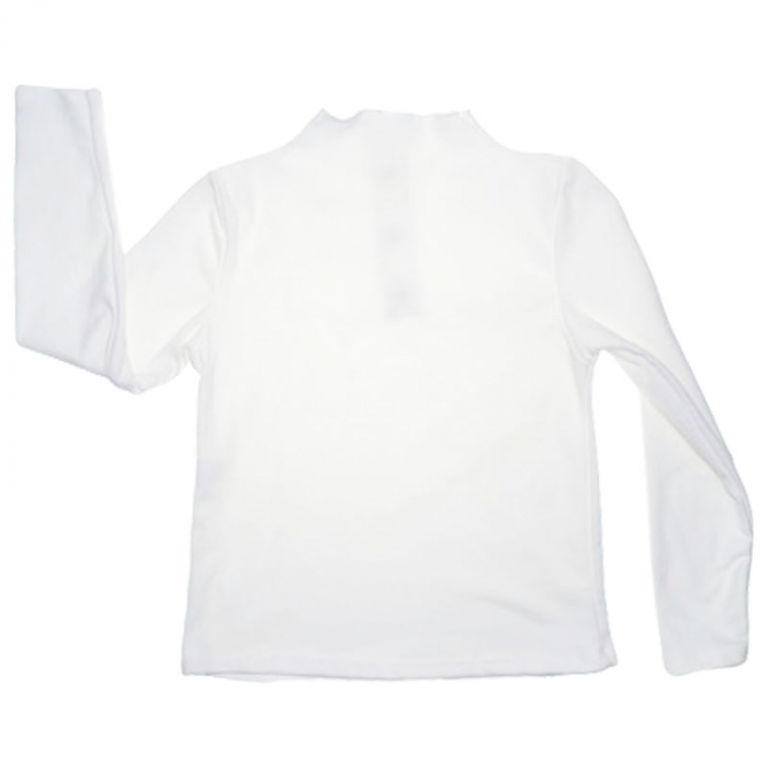 Bluza cu maneca lunga pentru fete New Collection 81223, Alb [2]