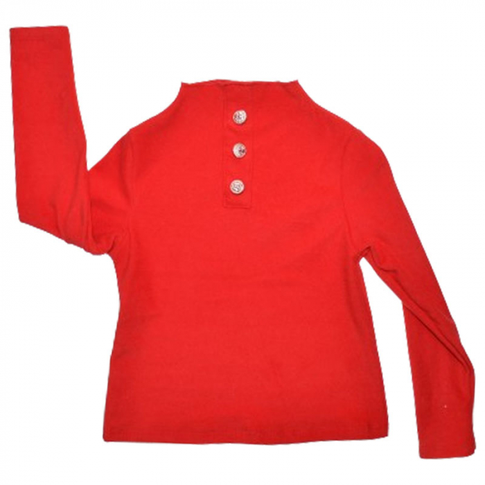 Bluza cu maneca lunga pentru fete New Collection 81223RS, Rosu [1]