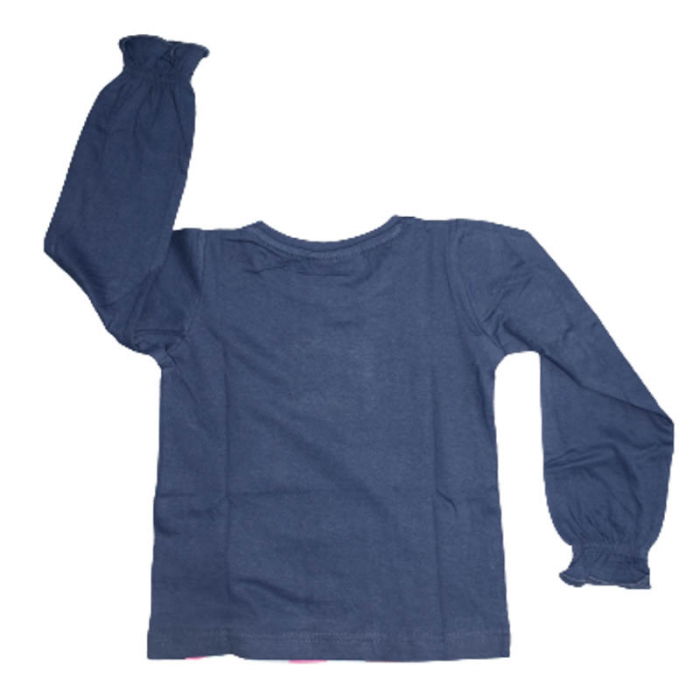 Bluza cu maneca lunga pentru fete Nickelodeon BS5464, Bleumarin [2]