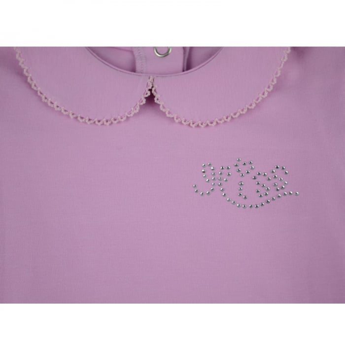 Bluza cu maneca lunga pentru fete Mini Junior BLZM8-R-80, Roz [3]