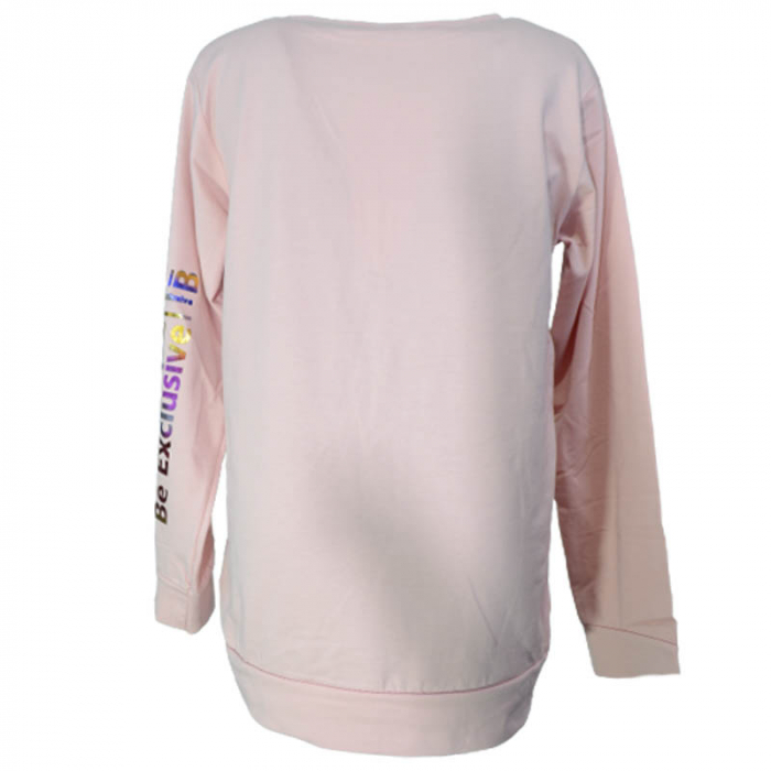 Bluza cu maneca lunga pentru fete OLC SVR 230323-10, Roz [3]