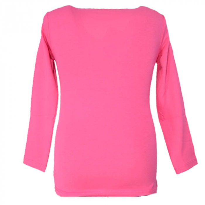 Bluza cu maneca lunga pentru fete OLC SVR 230323-8, Fucsia [2]