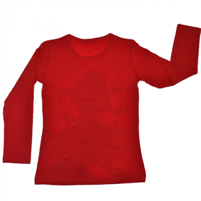 Bluza cu maneca lunga pentru fete OLC SVR 2817R, Rosu [2]