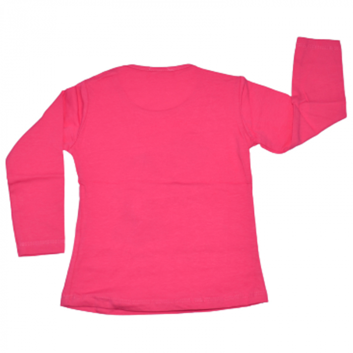 Bluza cu maneca lunga pentru fete OLC SVR 2818R, Roz [2]