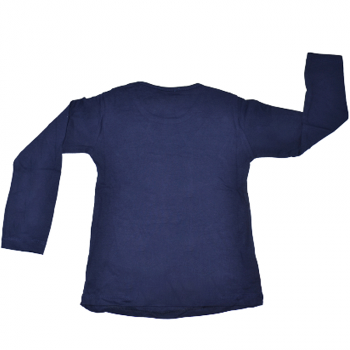Bluza cu maneca lunga pentru fete OLC SVR 2818B, Bleumarin [2]