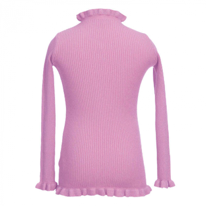 Pulover cu maneca lunga pentru fete Pink Baby QC301, Roz [2]