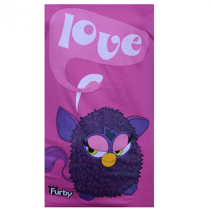Bluza cu maneca lunga pentru fete Setino Furby 960-890-116, Mov [2]