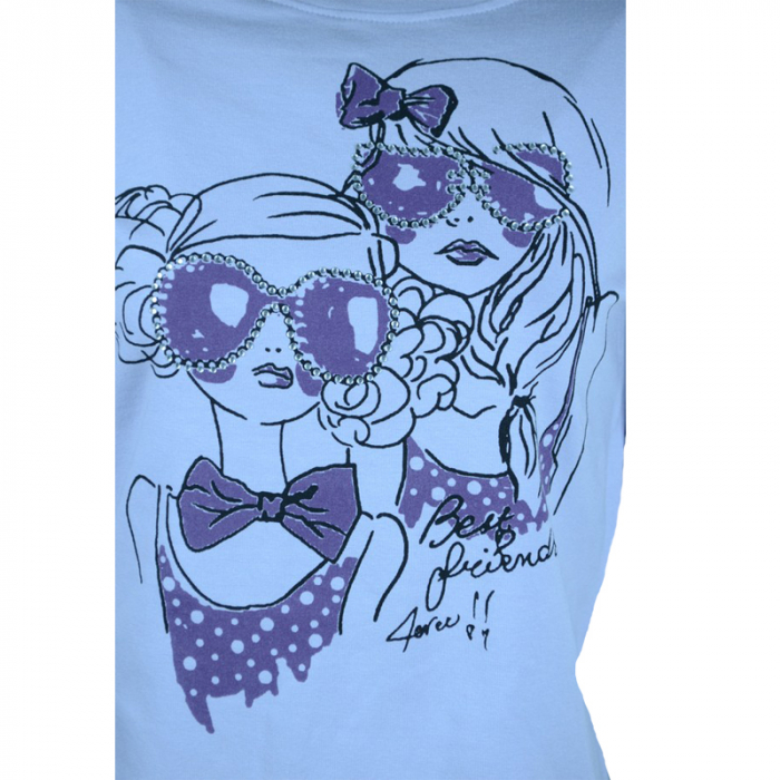 Bluza cu maneca lunga pentru fete Wendee DK101199-2-134, Mov [2]