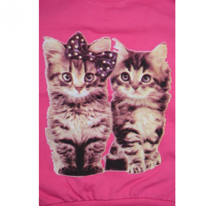 Bluza cu maneca lunga pentru fete Wendee OK11224-0F-74, Fucsia [2]