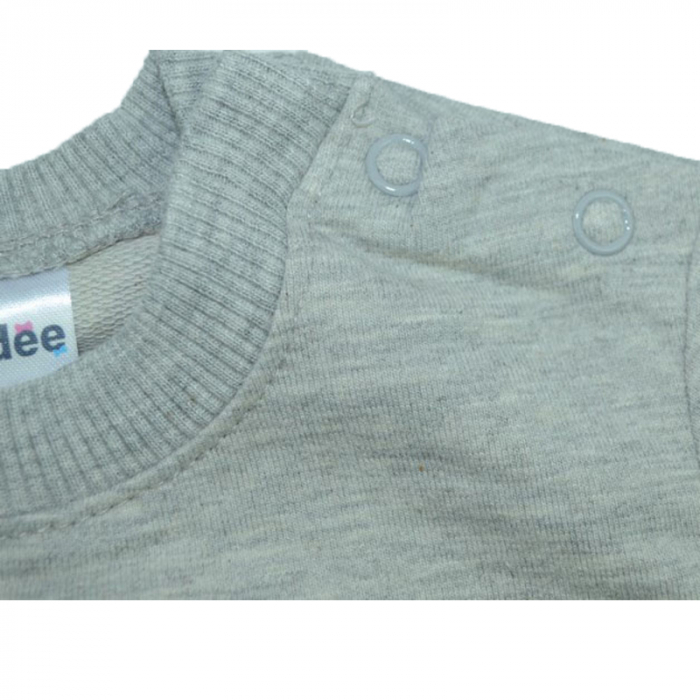 Bluza cu maneca lunga pentru fete Wendee OK11224-0G-80, Gri [2]