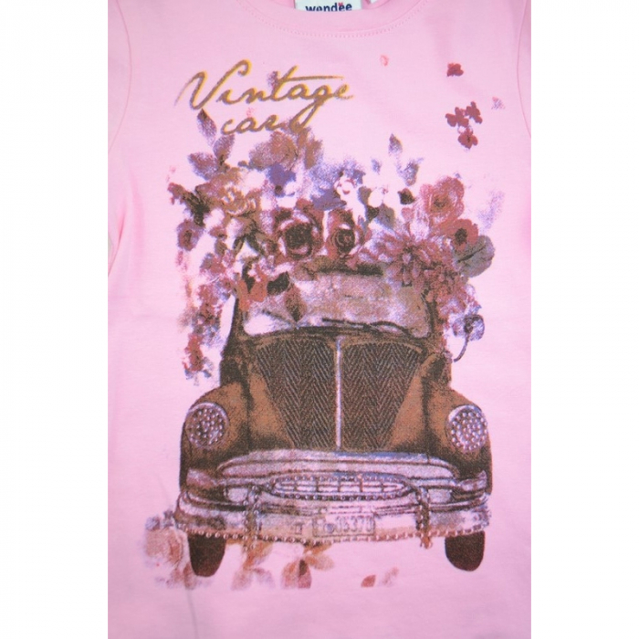 Bluza cu maneca lunga pentru fete Wendee OZFB102520-1R-116, Roz [2]