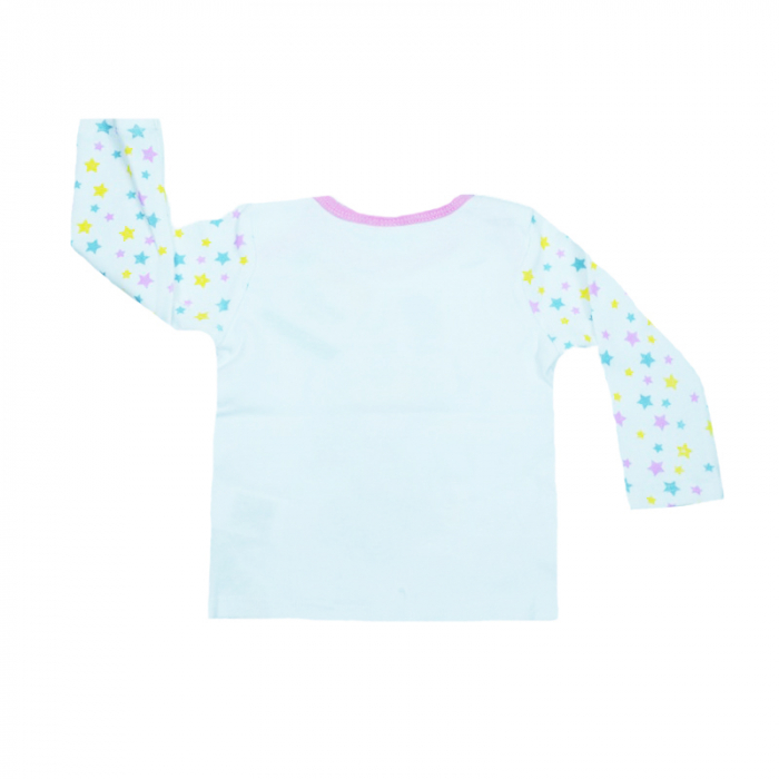 Bluza cu maneca lunga pentru fete E Plus M Minnie Mouse BFD-04-86-cm, Alb [4]