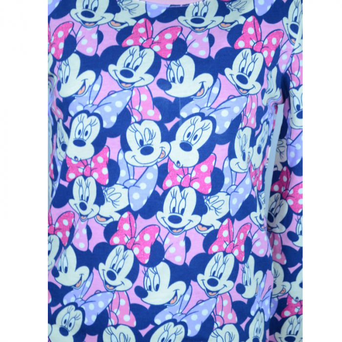 Bluza cu maneca lunga pentru fete Minnie Mouse Sun City HO1182F-128, Multicolor [2]