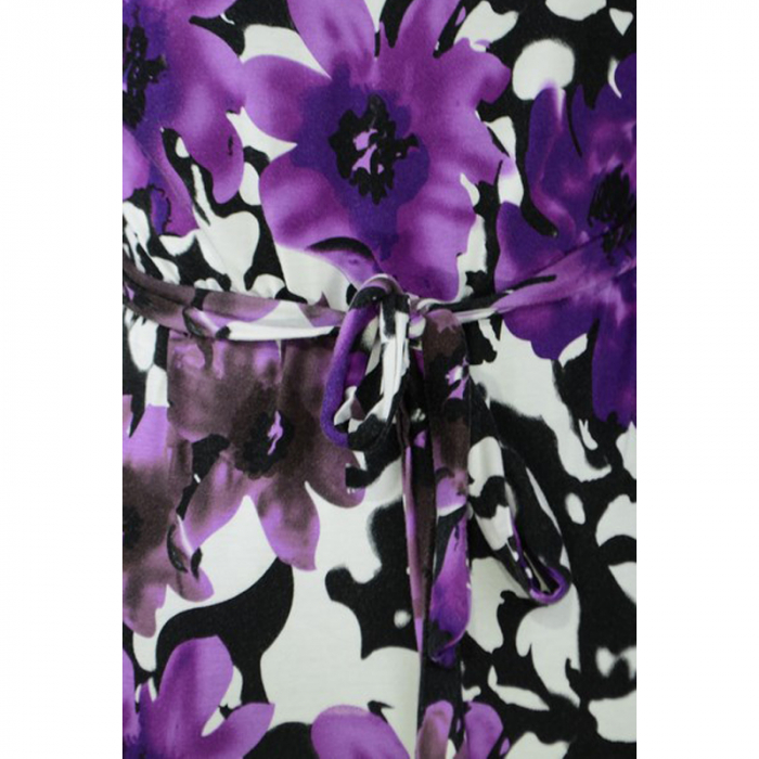 Bluza cu maneca lunga pentru gravide Mini Junior PNG-12, Mov [4]