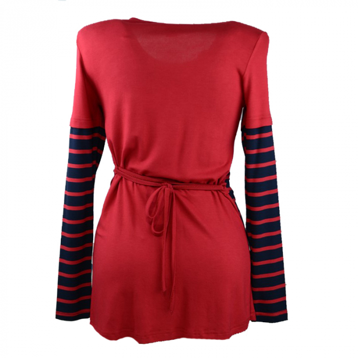 Bluza cu maneca lunga pentru gravide New Star NWS18R, Rosu [2]