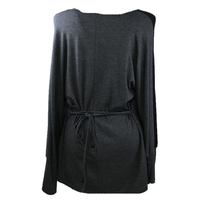 Bluza cu maneca lunga pentru gravide New Star NWS23N, Negru [2]