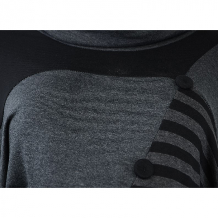 Bluza cu maneca lunga pentru gravide New Star NWS23N, Negru [3]