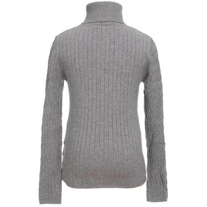 Pulover cu maneca lunga si guler inalt pentru baieti Urchin QC054-G, Gri [2]