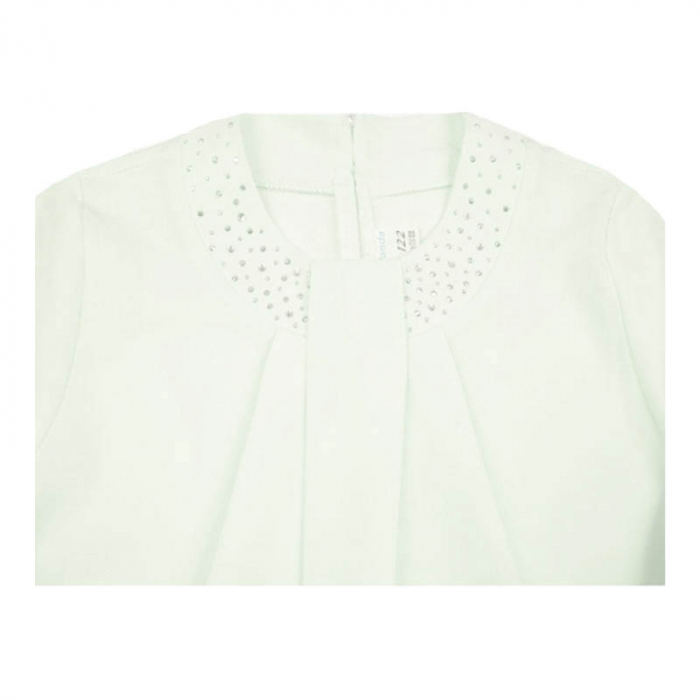 Bluza cu maneca scurta pentru fete Jolanda JB-002, Crem [3]