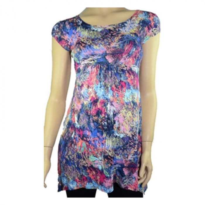 Bluza cu maneca scurta pentru gravide Mini Junior BDDE13B, Multicolor [6]