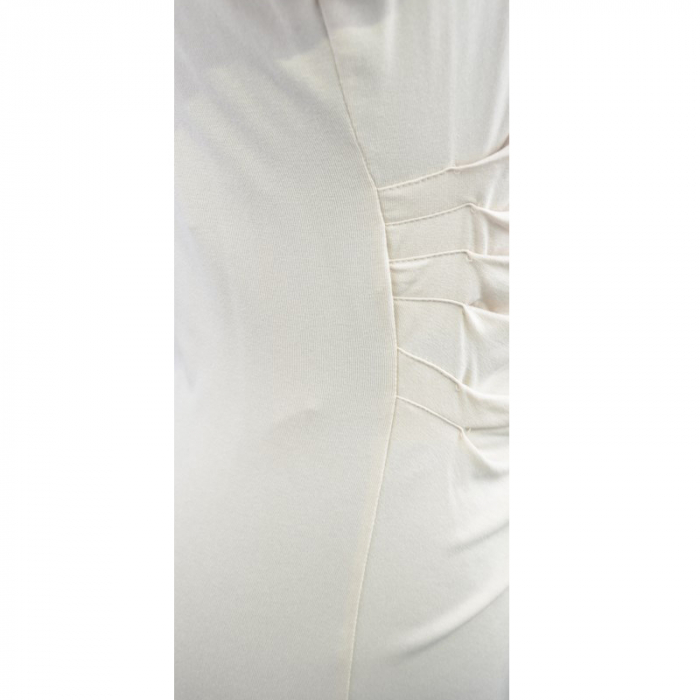 Bluza cu maneca scurta pentru gravide Mini Junior BDDE7C, Crem [4]