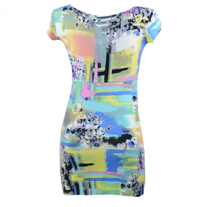 Bluza cu maneca scurta pentru gravide Mini Junior BDDE9V, Multicolor [2]
